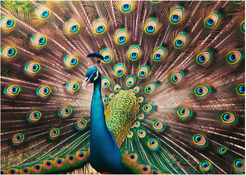 Tablou - Păun (70x50 cm)