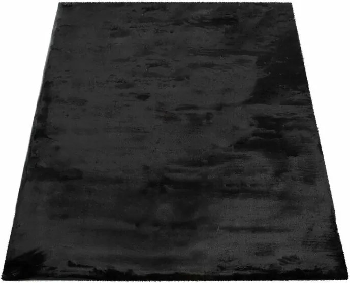 Covor Thrapst, negru, 80 x 150 cm