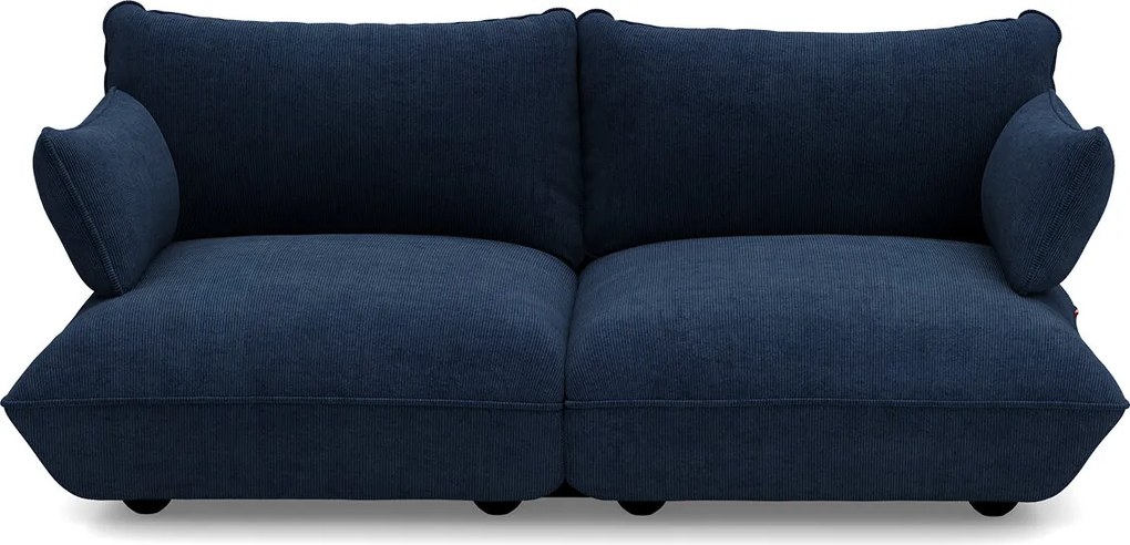 Canapea modulară Sumo Sofa Medium din catifea reiată, culori multiple - Fatboy Culoare: albastru inchis