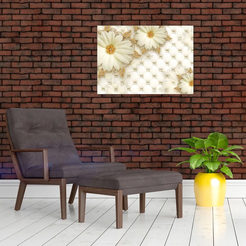 Tablou - Colaj auriu (70x50 cm)