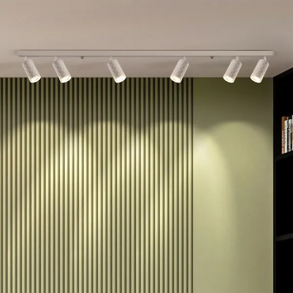 Brilagi SELE DIAMANT Plafonieră LED RGBW reglabilă 6xGU10/6,5W/230V Wi-Fi albă