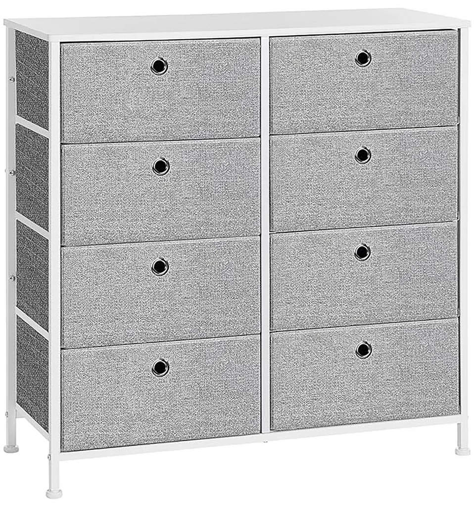 Comoda E1024 GREY, 80 cm