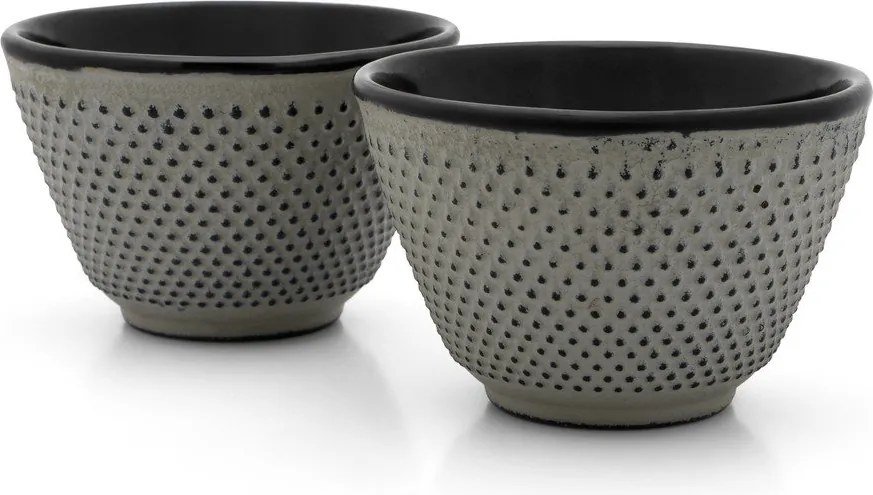 Cești gri 2 buc. din fontă 100 ml Jang – Bredemeijer