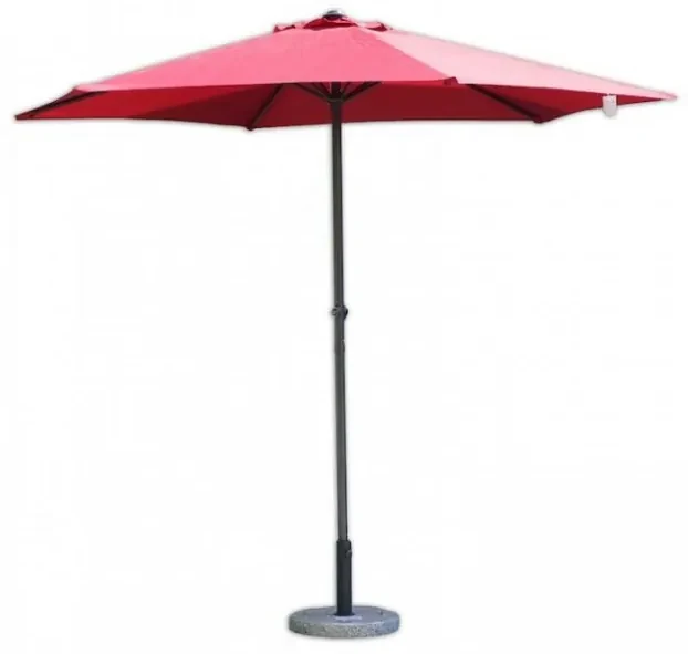 Umbrelă de grădină ø 270 cm - bordo