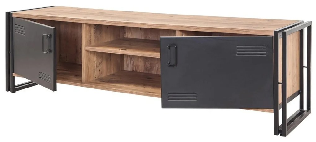 Mobilier living Cosmopolitan 1 (Pin atlantic + Negru). 1089383