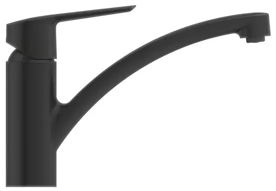 Baterie bucatarie Grohe Start monocomanda negru mat