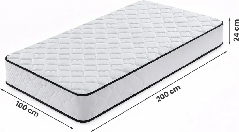 Saltea cu arcuri 100x200 cm (H3). 1138249