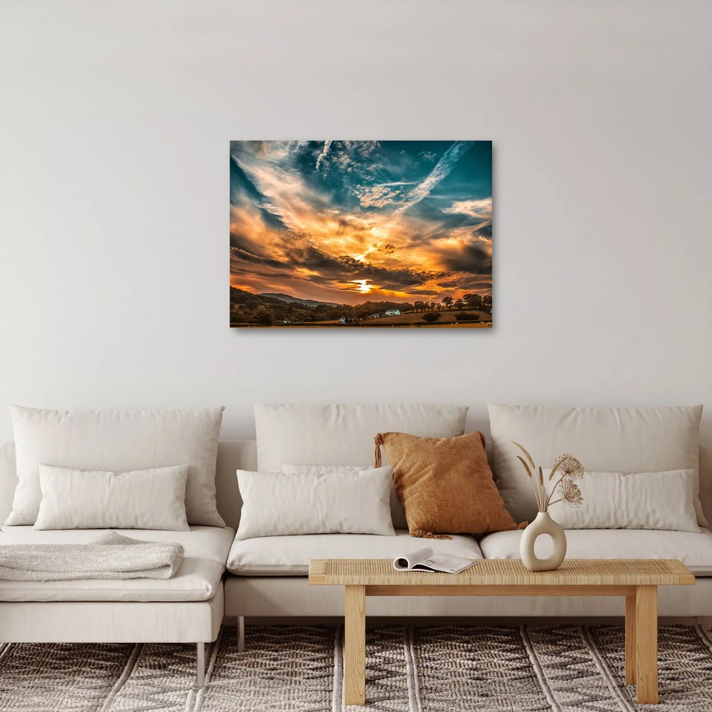 Tablou cu nori (70x50 cm)