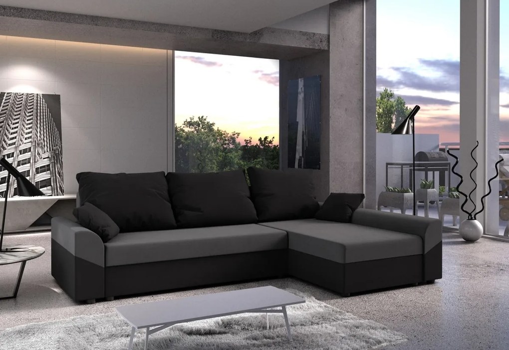 Expedo Colțar extensibil VIVIANA, 250x85x144,microfibră 27/15, dreapta