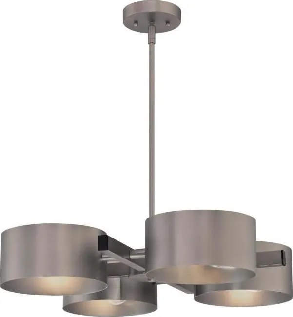 Westinghouse 6368740 - Lustră pe tijă ZARO 4xE27/60W/230V