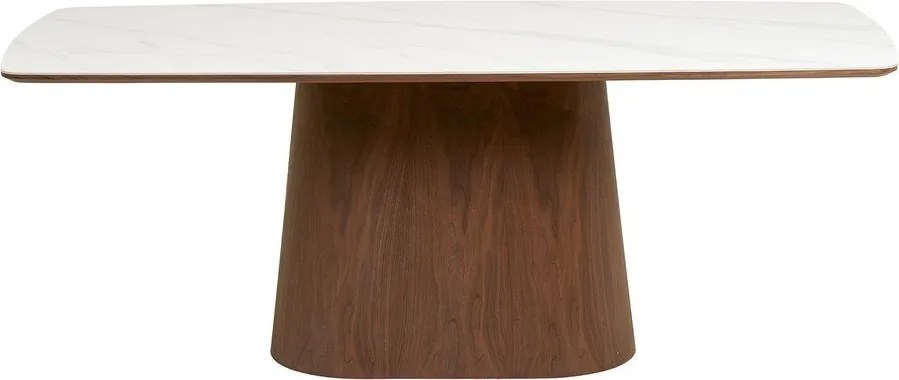 Masă de dining cu blat ceramic 90x200 cm Noli – House Nordic