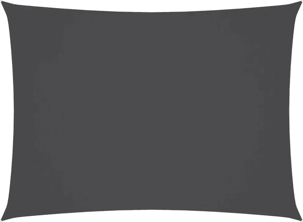 vidaXL Parasolar, antracit, 2,5x4,5 m, țesătură oxford, dreptunghiular