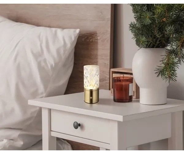 Lampă LED dimabilă de masă Globo 21010M LUNKI LED/2,5W/3,7V