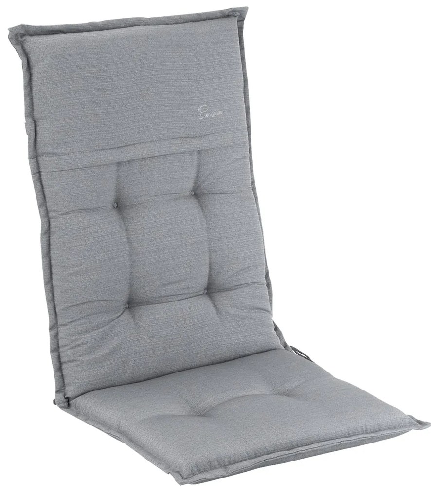 Coburg, pernă, pernă pentru fotoliu, spătar înalt, pernă scaun de grădină, poliester, 53 × 117 × 9 cm, 1 x pernă bancă