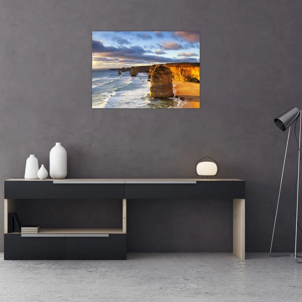 Tablou cu stâncile marine (70x50 cm)