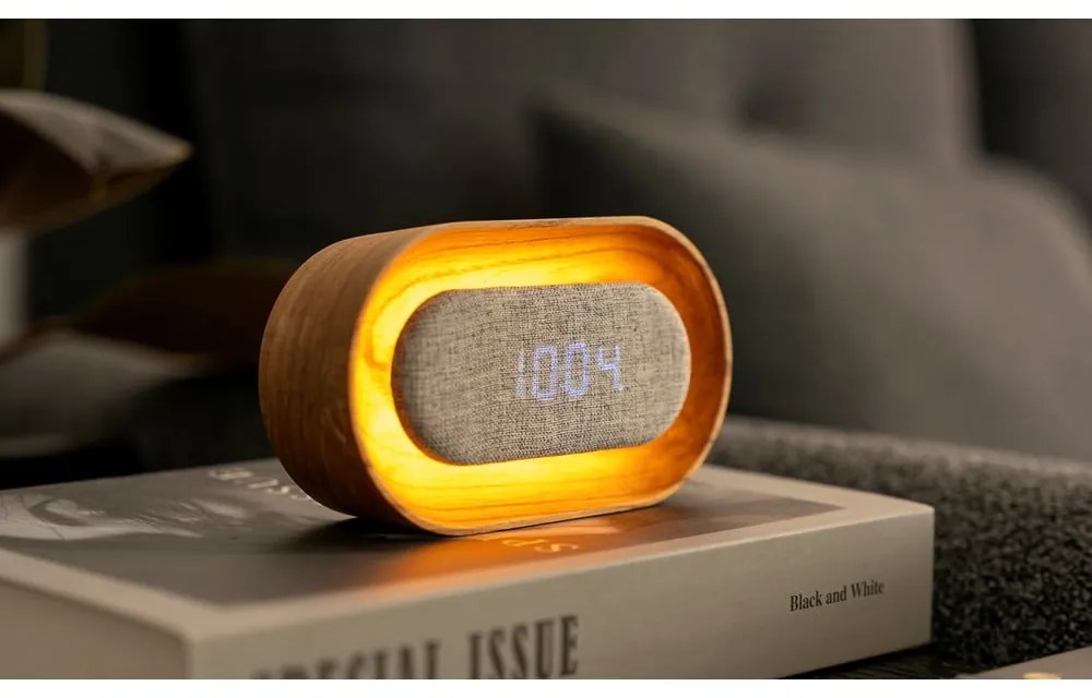 Ceas deșteptător digital Lumos Ash – Gingko