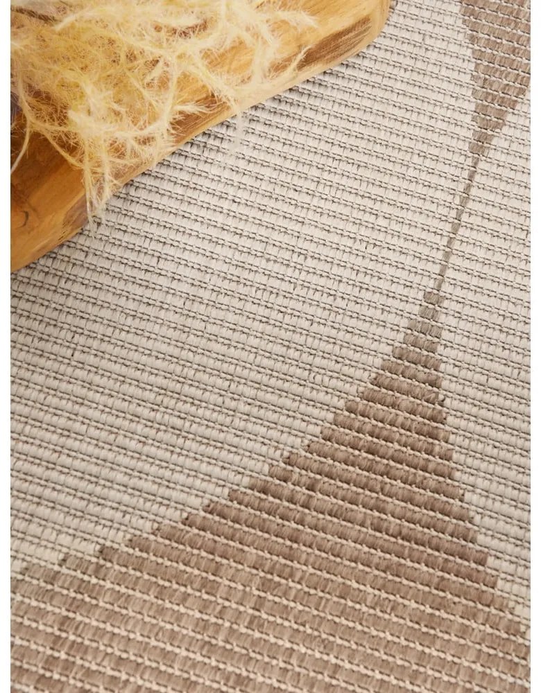 Covor pentru exterior și interior bej/fildeș 160x230 cm Duet Bowen – NORTHRUGS