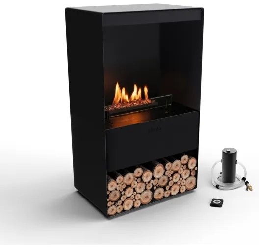 Șemineu BIO cu telecomandă Planika Senso Stove BEV 83,5x48 cm 2,5kW