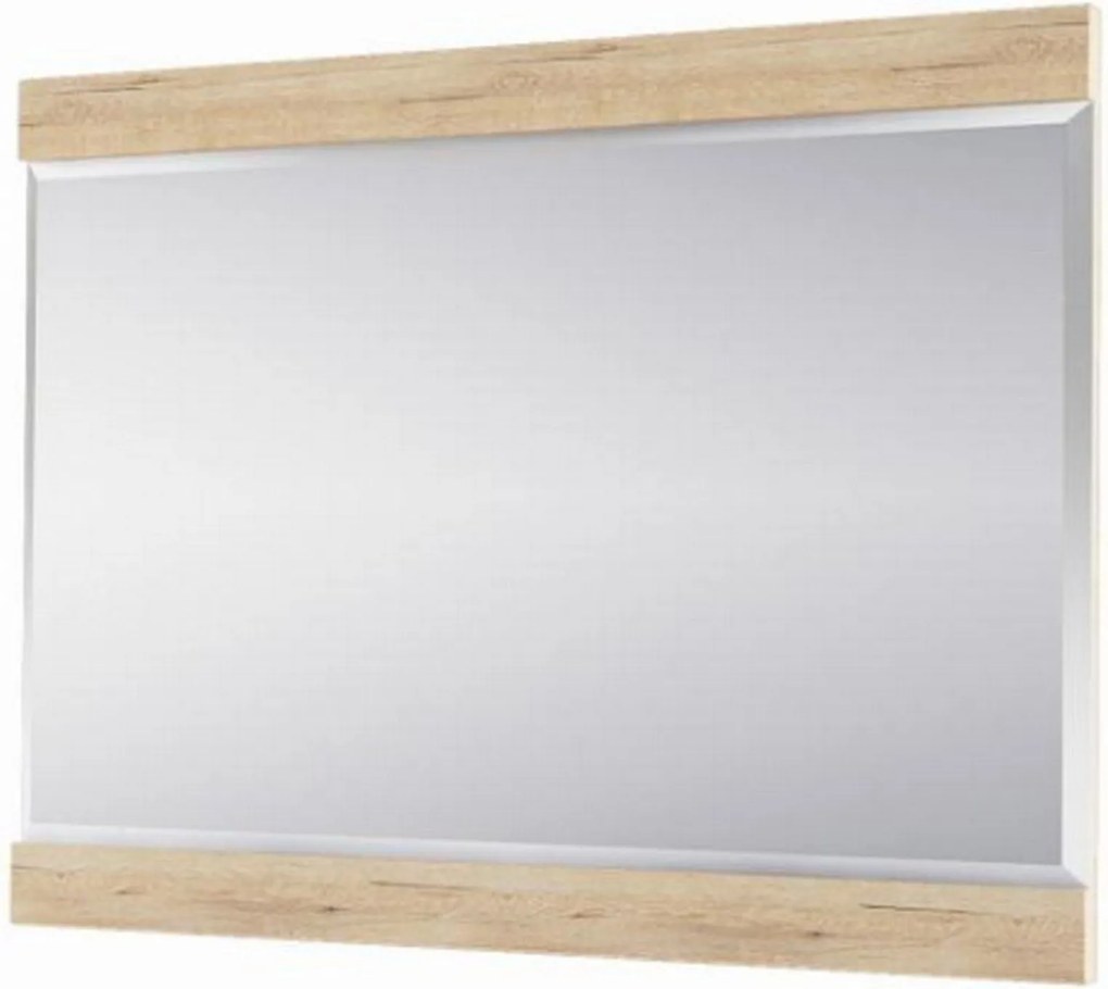 Oglinda OSKAR, stejar San Remo, PAL laminat, 80x3x62 cm