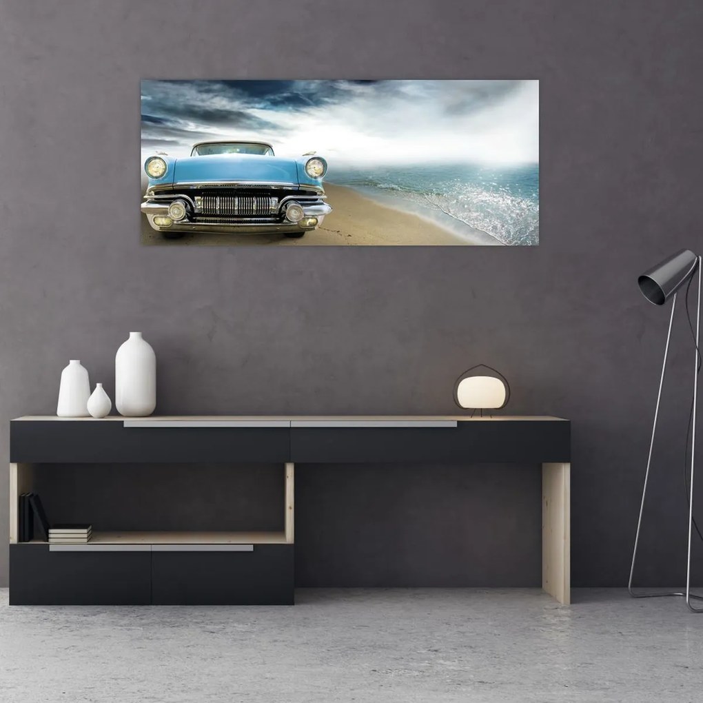 Tablou - Cabriolet de epocă (120x50 cm)