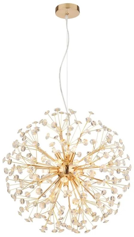 Lustra suspendata design elegant KATRINA 60cm auriu 64135H2 GL