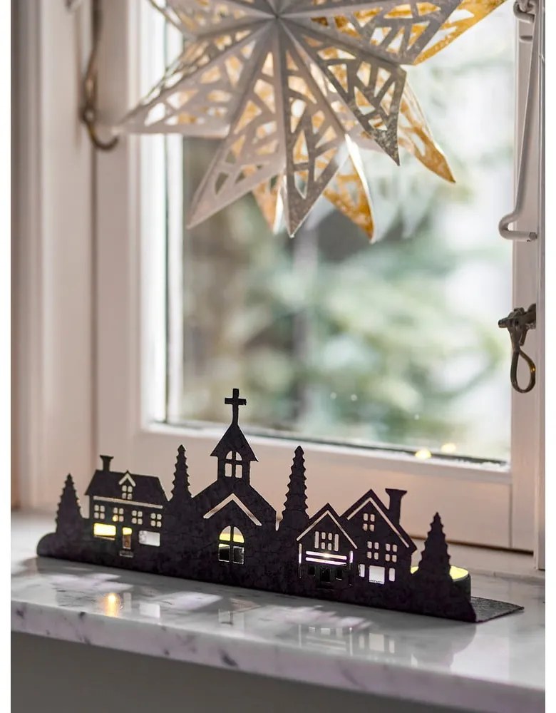 Sfeșnic pentru lumânări pastilă, pentru advent, din metal Cielo – Bloomingville