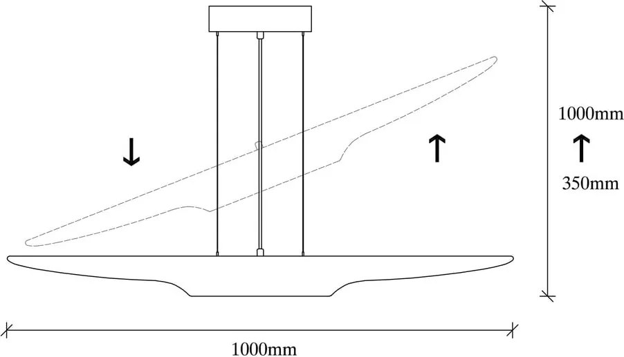 Lustră Opviq lights Efsun, negru