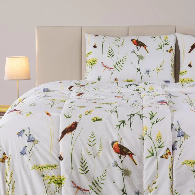 Set de vară pernă şi pilotă PĂSĂRELE