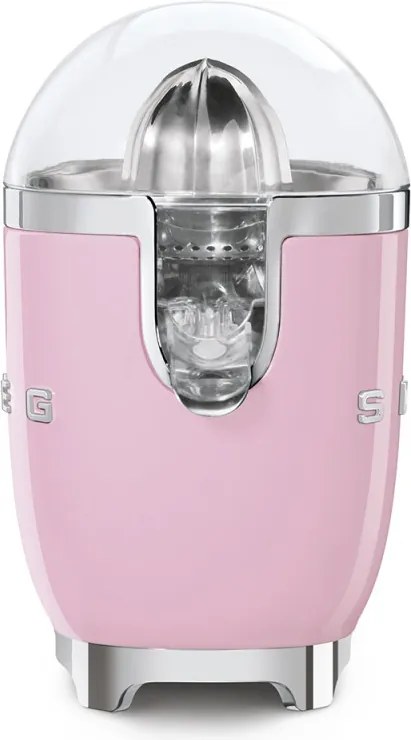 Storcător electric de citrice Smeg CJF11PKEU, 70 W, sistem anti-picurare, bază antiderapantă, roz