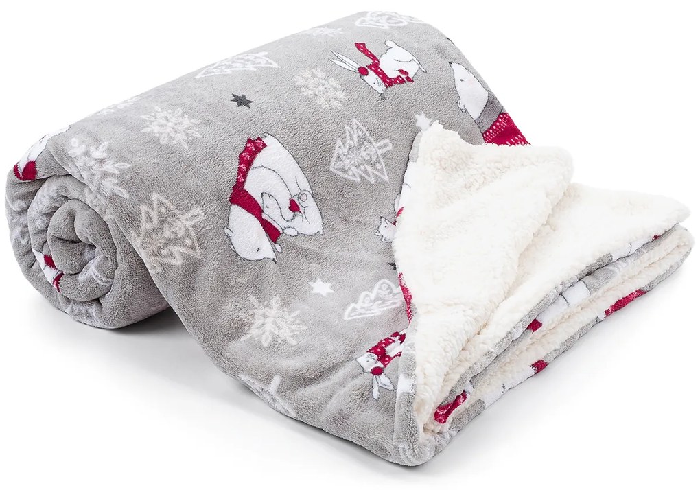Pătură din blăniță 4Home Arctic Snuggles, 150 x 200 cm