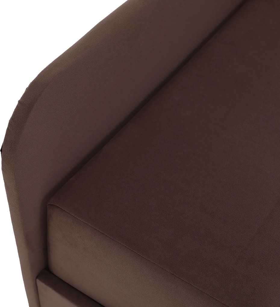 Canapea extensibilă, maro Taupe, MONTES UNI