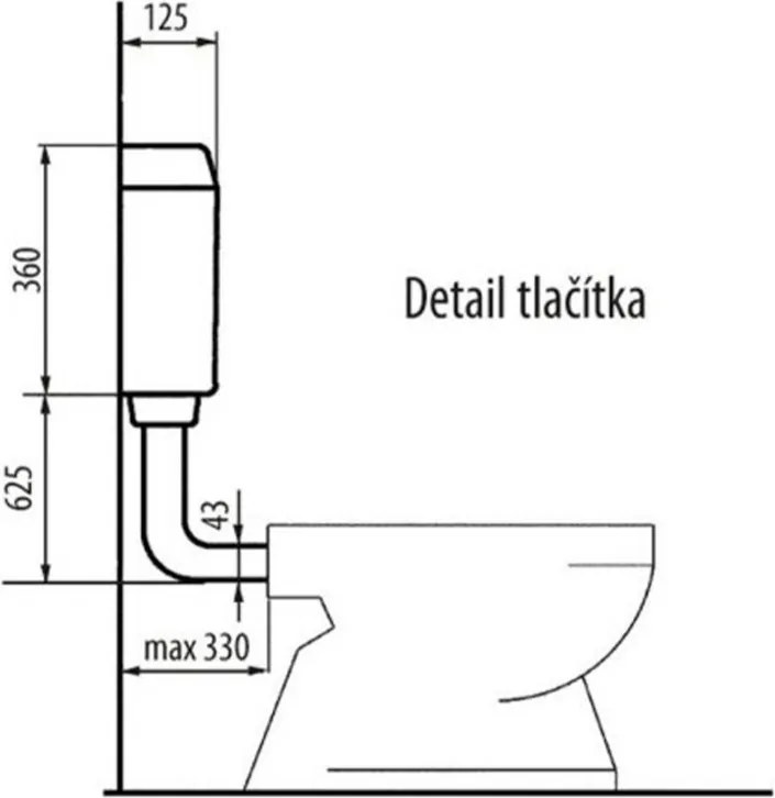 Rezervor de toaletă