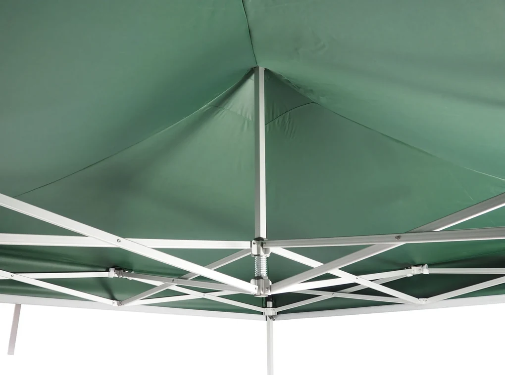 Pavilion de grădină 3x3m - Profesional din aluminiu hexagonal, Albastru