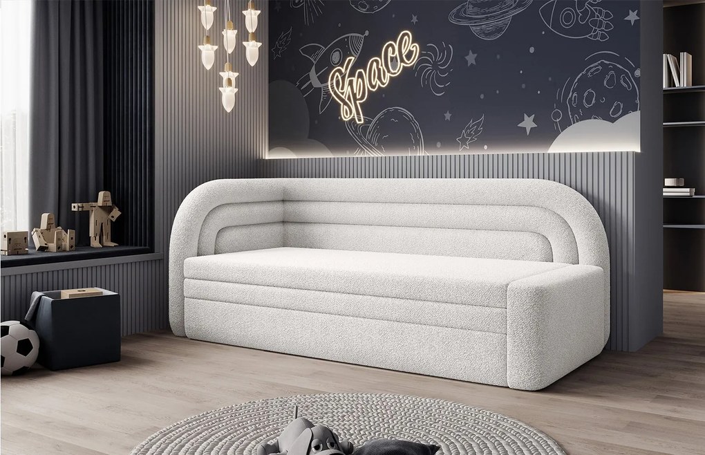 Canapea lemn masiv Filo Extensibila cu Depozitare Royal 01 Colt Stanga