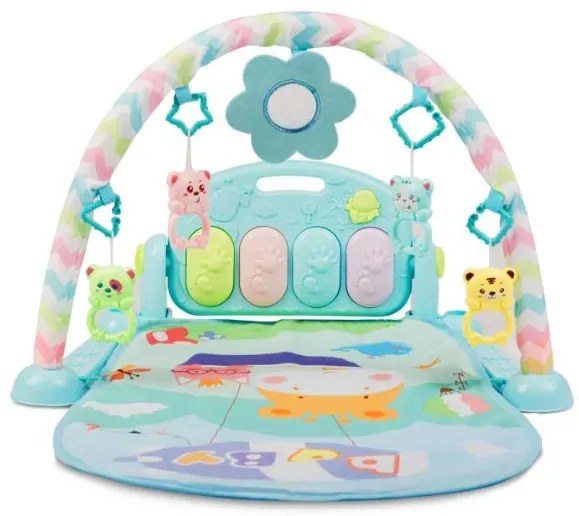 Saltea interactivă de joacă, cu pian, 3 în 1 Baby XXL