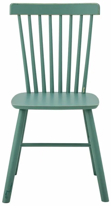 Scaun dining, verde, din lemn pin, Mill