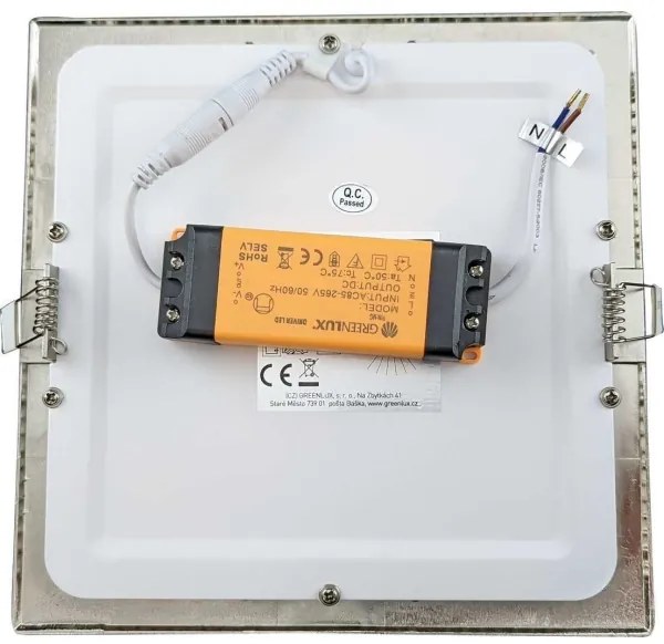 LED plafonieră baie VEGA LED/18W/230V 3800K 22,5 cm IP44