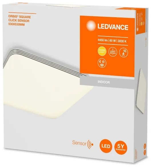 Ledvance - Plafon LED cu senzor ORBIS LED/60W/230V