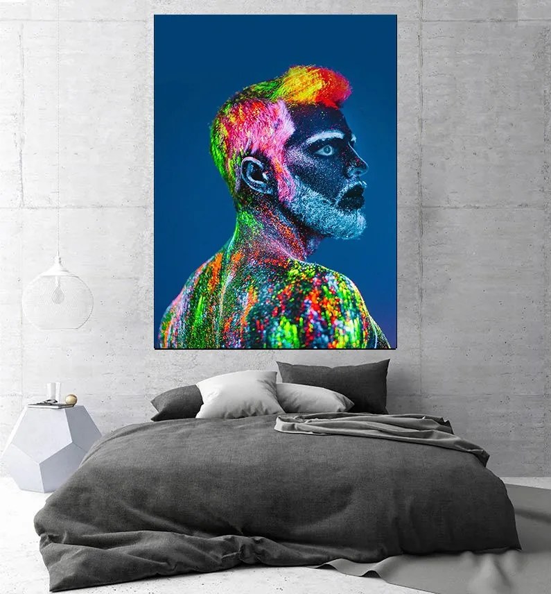 Tablou canvas Colorful Men 120x80 cm