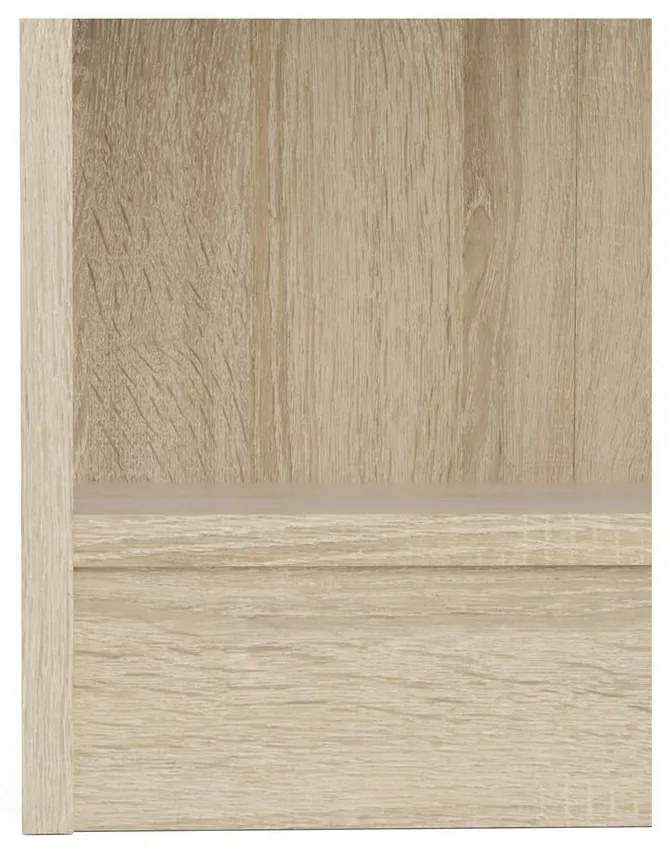 Bibliotecă Tvilum Basic, 79x203 cm, alb