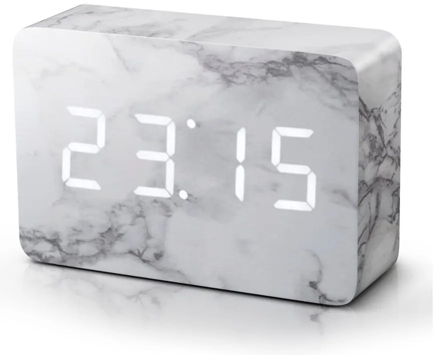 Ceas deșteptător digital Brick Click – Gingko