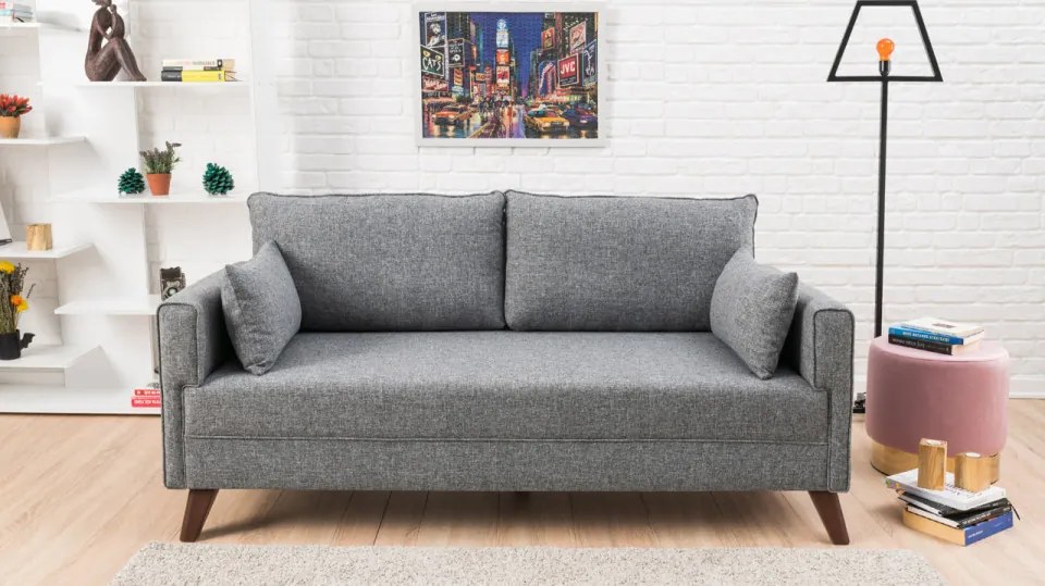 Canapea cu 2 Locuri Bella Sofa For 2 Pr, Gri