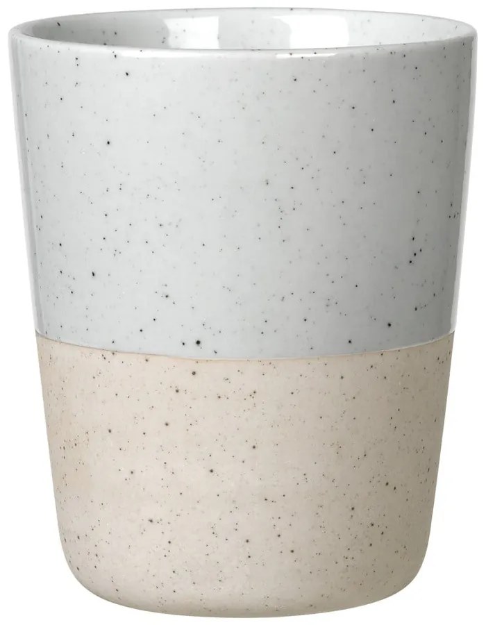 Cană gri deschis/bej din ceramică 250 ml Sablo – Blomus