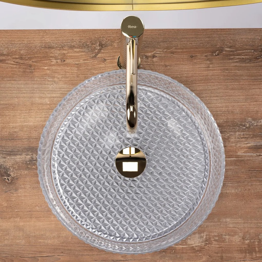 Lavoar pe blat Rea Cristal Transparent