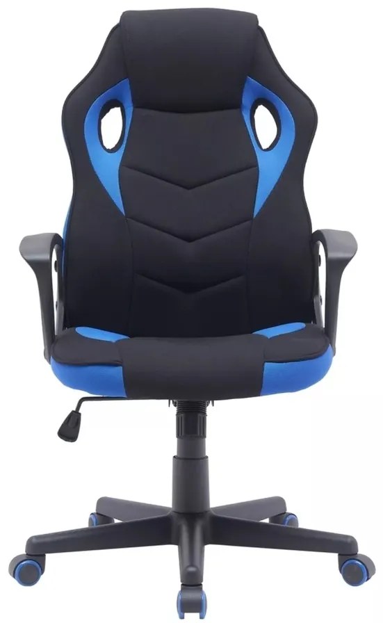 Scaun de birou Dakar negru/albastru