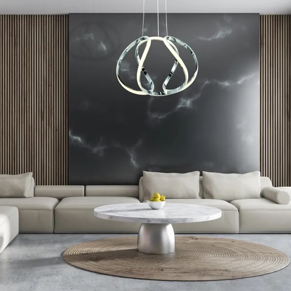 Lustră LED suspendată pe cablu GLOBE LED/50W/230V