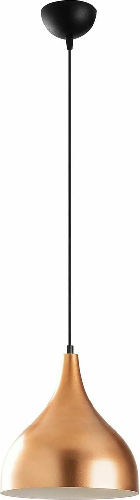 Lustra SAGLAM 3726, negru/cupru, metal, 26x40-126 cm