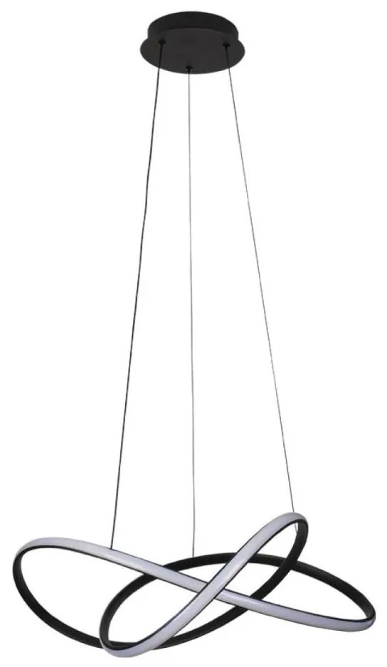 Lustră LED reglabilă suspendată pe cablu LED/85W/230V 3000-6500K + telecomandă