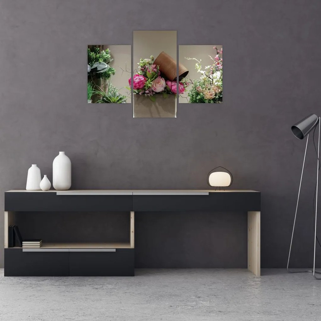 Tablou -Trandafir pentru tine (90x60 cm)