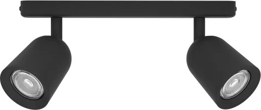 Eglo 901953 - Spot CAMALDOLI 2xGU10/10W/230V negru